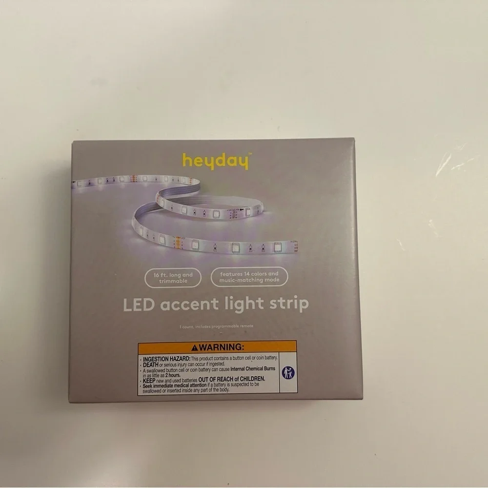 heyday Led Accent Color Changing Light Strip with IR Controller 